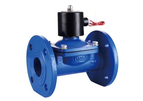 鑄鐵水用法蘭電磁閥
