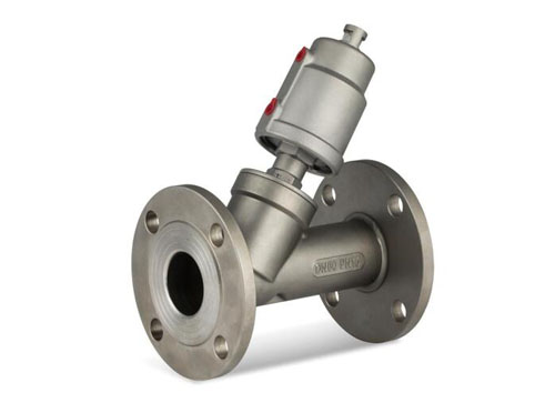 全不銹鋼氣動(dòng)法蘭角座閥